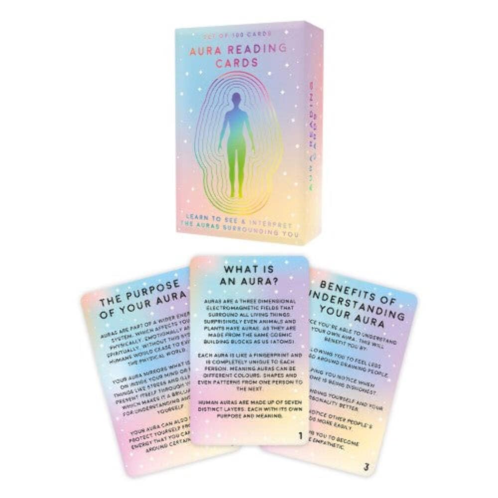 My Spiritual Reading Cards 74枚セット Gift Republic Aura Reading Cards Spiritual Energy Field Reading
